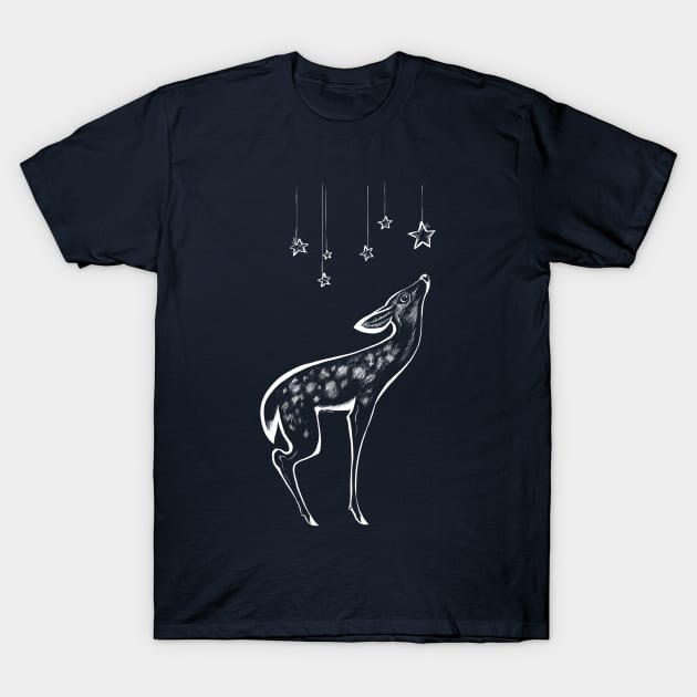 Fawn Stars T-Shirt by CarissaLaPreal